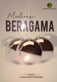 Image of Moderasi Beragama