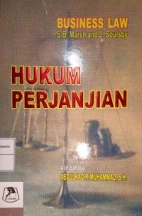Image of Hukum Perjanjian. Business Law