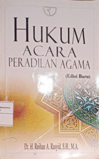 Image of Hukum Acara Peradilan Agama (Edisi Baru)