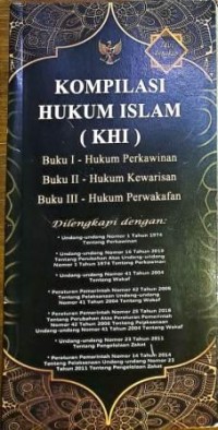 Image of Kompilasi Hukum Islam (KHI)
