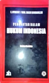 Image of Pengantar Dalam Hukum Indonesia