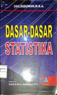 Image of Dasar-Dasar Statistika