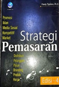 Image of Strategi Pemasaran Edisi IV