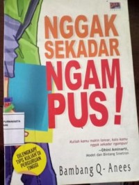 Image of Nggak Sekadar Ngampus !